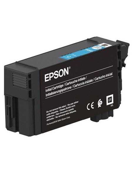 Картридж чернильный Epson T40 UltraChrome XD2, 26мл, Голубой