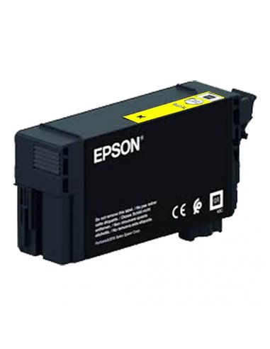 Картридж чернильный Epson T40 UltraChrome XD2, 26мл, Желтый