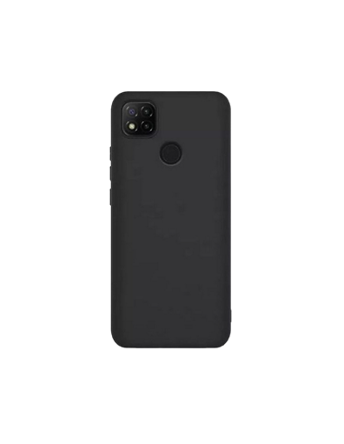 Husă Xcover Redmi 9C - Soft Touch (Microfiber), Negru