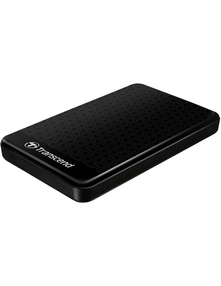 HDD portabil extern Transcend StoreJet 25A3, 2 TB, Negru (TS2TSJ25A3K)