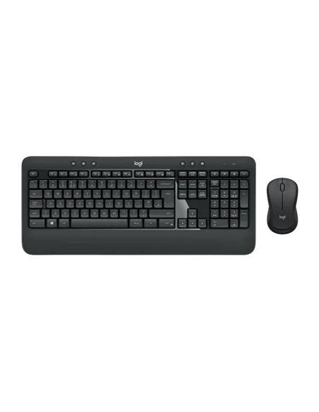 Клавиатура и мышь Logitech MK540, Беспроводное, Чёрный