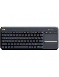 Tastatură Logitech K400 Plus, Fără fir, Negru