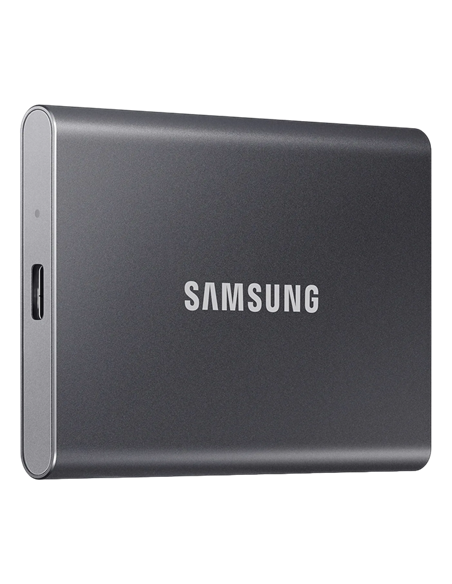 Внешний портативный SSD-накопитель Samsung Portable SSD T7, 2 TB, Grey (MU-PC2T0T/WW)