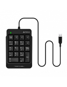 Клавиатура A4Tech FK13P, Проводное, Чёрный
