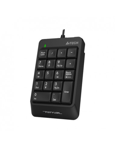 Tastatură A4Tech FK13P, Cu fir, Negru