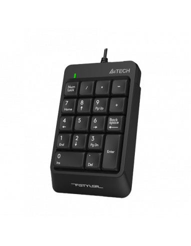 Tastatură A4Tech FK13P, Cu fir, Negru