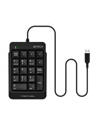 Tastatură A4Tech FK13P, Cu fir, Negru