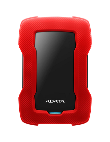 Внешний портативный жесткий диск ADATA HD330, 1 ТБ, Красный (AHD330-1TU31-CRD)