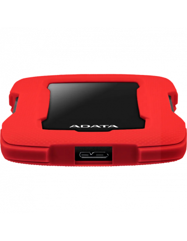 HDD portabil extern ADATA HD330, 1 TB, Roșu (AHD330-1TU31-CRD)