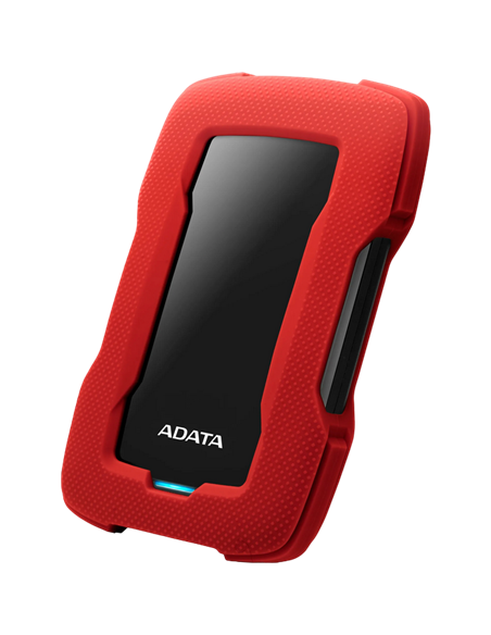 Внешний портативный жесткий диск ADATA HD330, 2 ТБ, Красный (AHD330-2TU31-CRD)