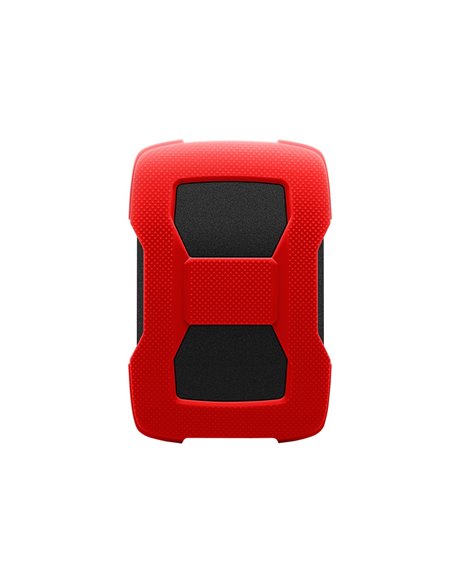 Внешний портативный жесткий диск ADATA HD330, 2 ТБ, Красный (AHD330-2TU31-CRD)