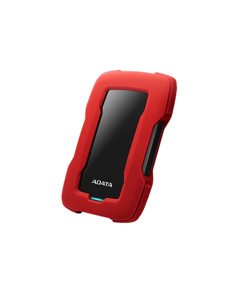 Внешний портативный жесткий диск ADATA HD330, 2 ТБ, Красный (AHD330-2TU31-CRD)