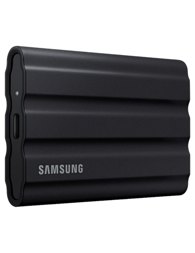 Внешний портативный SSD накопитель Samsung Portable SSD T7 Shield, 1 ТБ, Чёрный (MU-PE1T0S/WW)