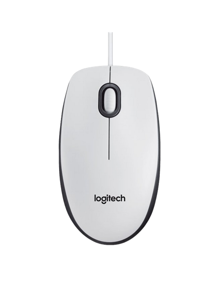 Mouse Logitech M100, Alb