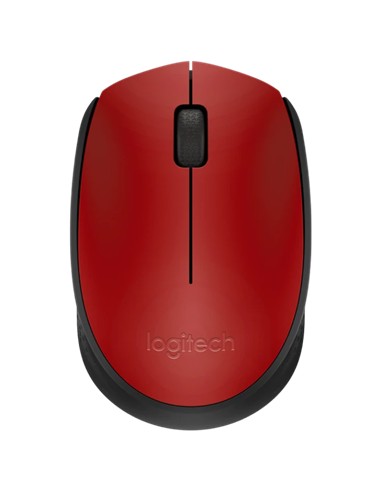 Беcпроводная мышь Logitech M171, Красный