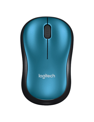 Беcпроводная мышь Logitech M185, Синий