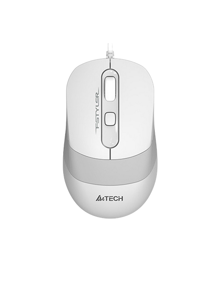 Mouse A4Tech FM10, Alb/Gri