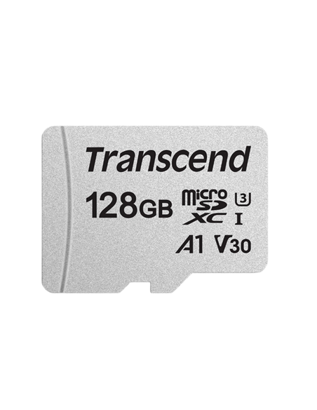 Карта памяти Transcend MicroSDXC Class 10, 128Гб (TS128GUSD300S)