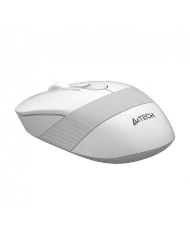 Mouse Wireless A4Tech FG10, Alb/Gri