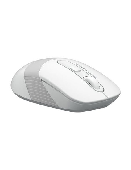 Mouse Wireless A4Tech FG10, Alb/Gri