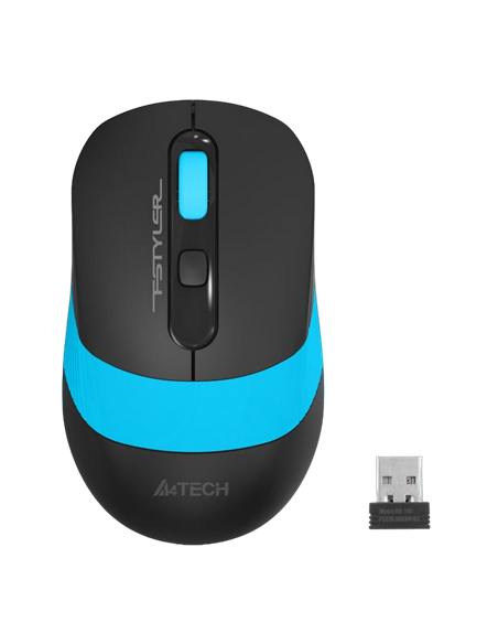 Mouse Wireless A4Tech FG10, Negru/Albastru