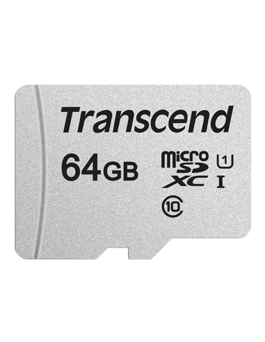 Card de Memorie Transcend MicroSDXC Class 10, 64GB (TS64GUSD300S)