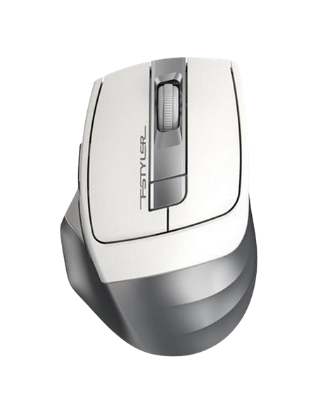 Mouse Wireless A4Tech FG35, Alb/Argintiu