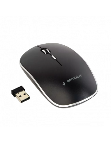 Беcпроводная мышь Gembird MUSW-4BS-01, Чёрный