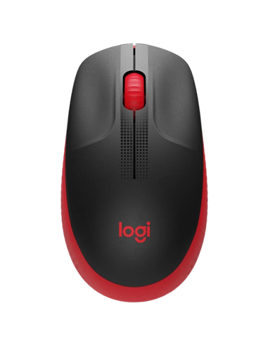 Mouse Wireless Logitech M190, Roșu