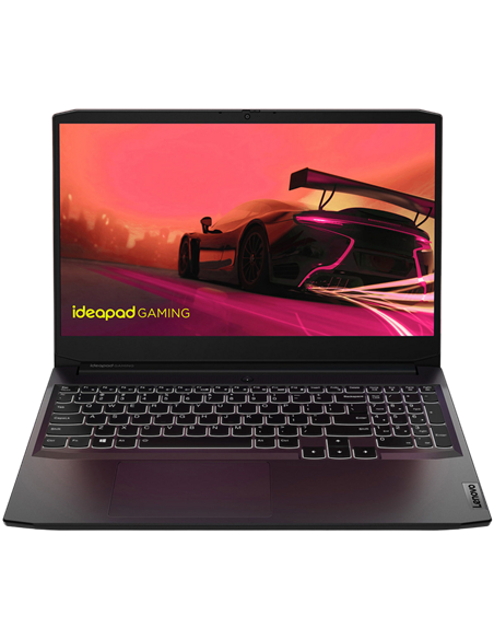 Игровой ноутбук 15,6" Lenovo IdeaPad Gaming 3 15ACH6, Shadow Black, AMD Ryzen 5 5500H, 16Гб/512Гб, Без ОС