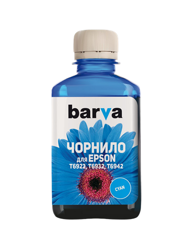 Recipient de cerneală Barva T6931, 180ml, Cyan