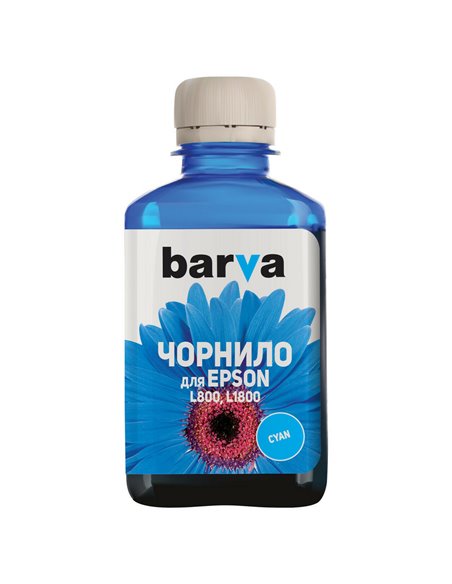 Recipient de cerneală Barva PN-EL800N, 180ml, Cyan