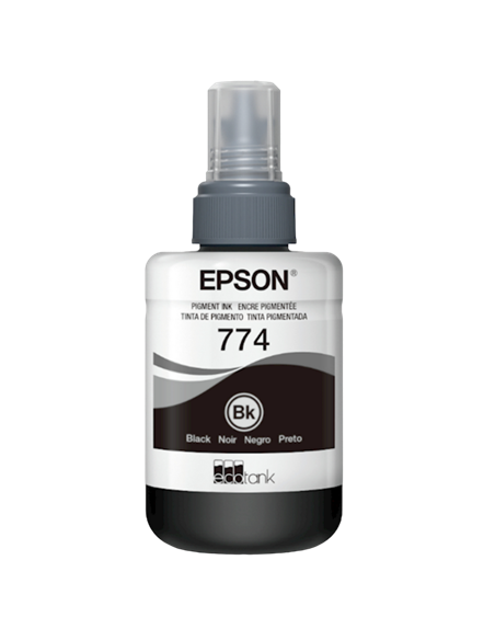 Контейнер с чернилами Epson T774 Pigment Ink, 140мл, Черный