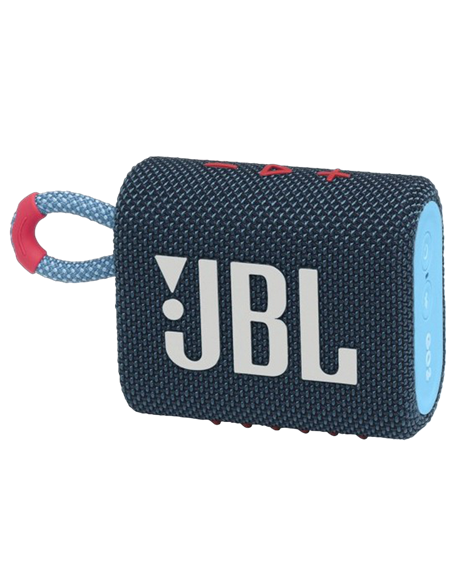 Boxă portabilă JBL GO 3, Albastru / Roz