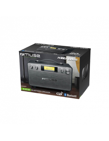 Difuzoare pentru casă fără fir MUSE M-670 BT, Negru