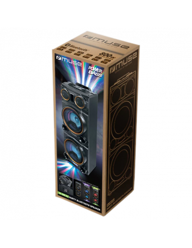 Boxă portabilă MUSE M-1988 DJ, Negru