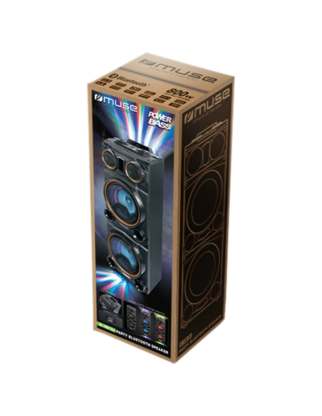 Boxă portabilă MUSE M-1988 DJ, Negru