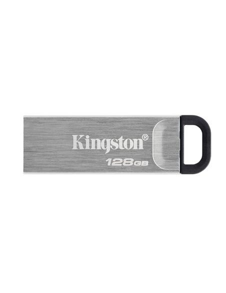 USB Flash накопитель Kingston DataTraveler Kyson, 128Гб, Серебристый