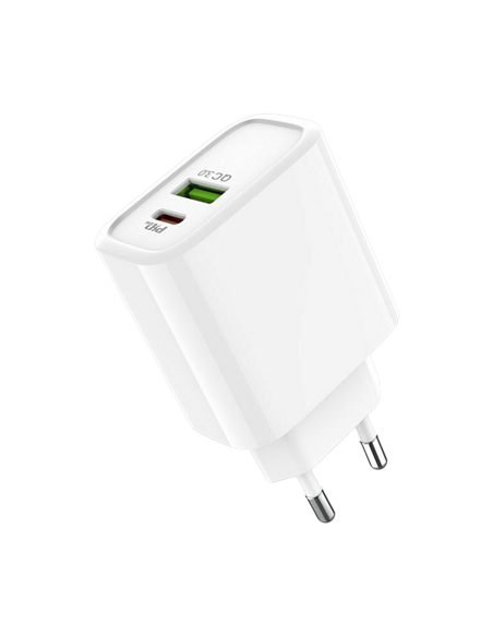 Încărcător Xpower Charger, PD + QC3.0, Alb