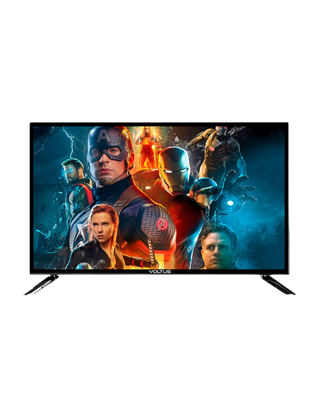 43" LED SMART Телевизор VOLTUS VT-43FS5000, 1920x1080 FHD, Android TV, Чёрный