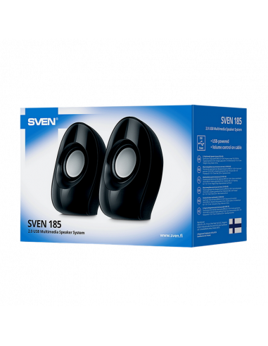 Boxă portabilă SVEN "185", Negru