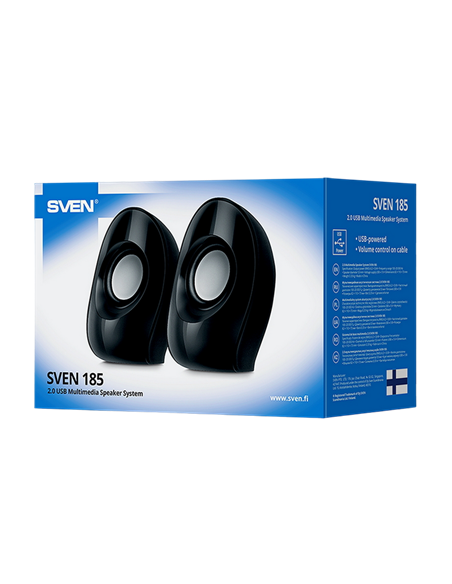 Boxă portabilă SVEN "185", Negru Boxă portabilă SVEN "185", Negru