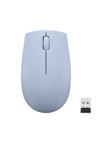 Mouse Wireless Lenovo 300 Compact, Albastru