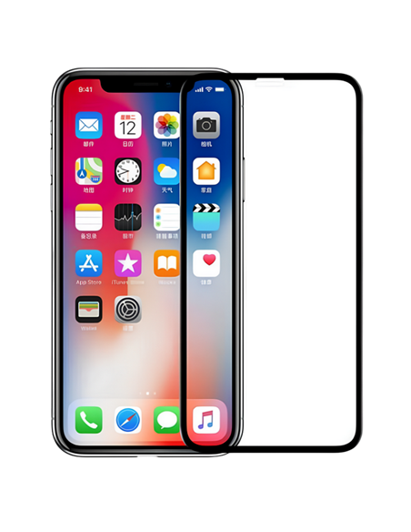 Sticlă de protecție Nillkin iPhone Xs Max 3D CP + Max - Tempered Glass, Negru