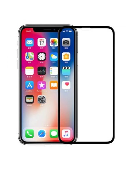 Защитное стекло Nillkin iPhone Xs Max 3D CP + Max - Tempered Glass, Чёрный