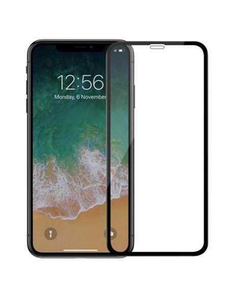 Защитное стекло Nillkin iPhone Xs Max 3D CP + Max - Tempered Glass, Чёрный