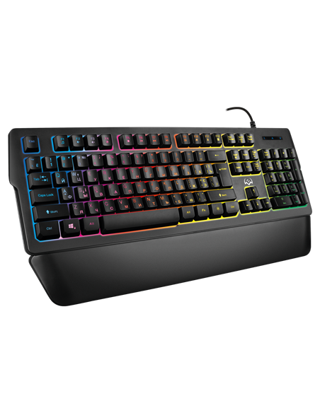 Tastatură SVEN KB-G9400, Cu fir, Negru