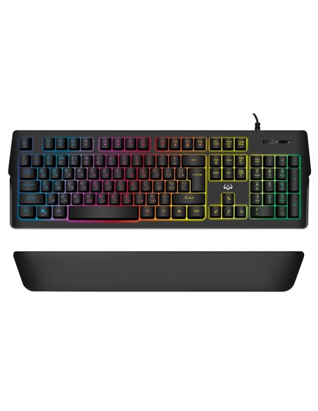 Tastatură SVEN KB-G9400, Cu fir, Negru