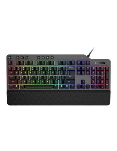 Tastatură Lenovo Legion K500, Cu fir, Negru