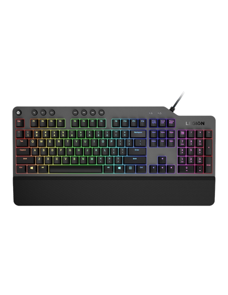 Tastatură Lenovo Legion K500, Cu fir, Negru